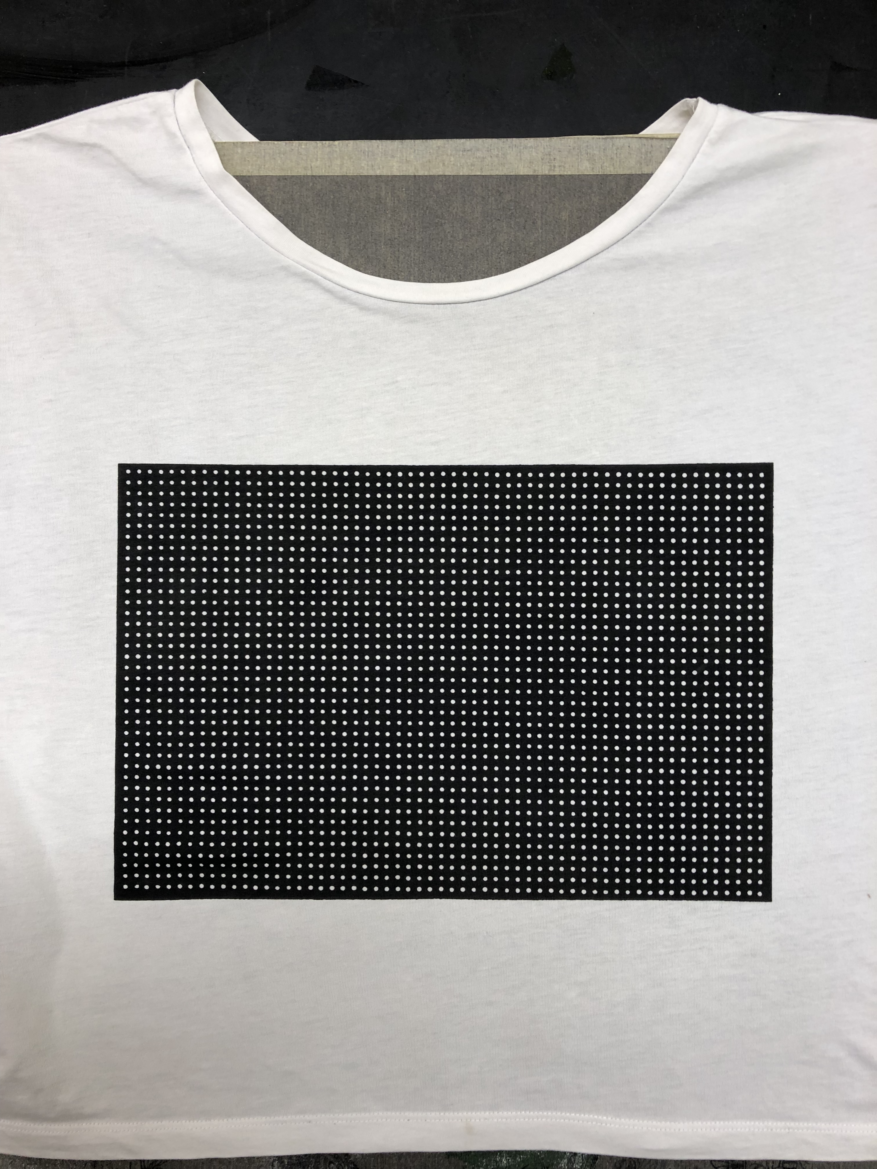 screen printed grid