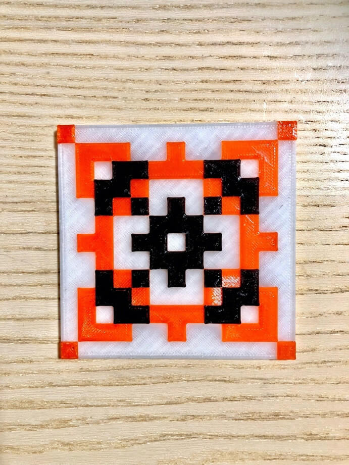 pysanky coaster